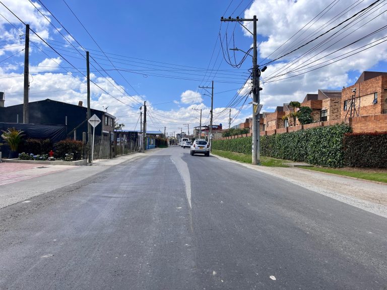 Avanzan las obras en Chía