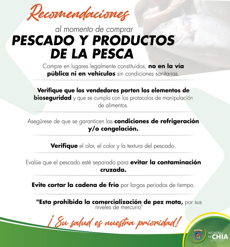 Cuando compre pescado asegúrese de seguir estás recomendaciones