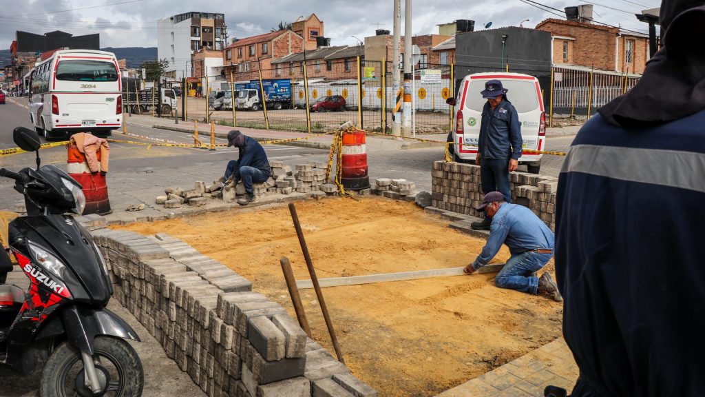 Esta semana, las intervenciones de la malla vial iniciaron en la zona Centro