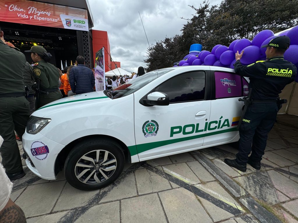 Chía es pionero en la región con la Patrulla Púrpura
