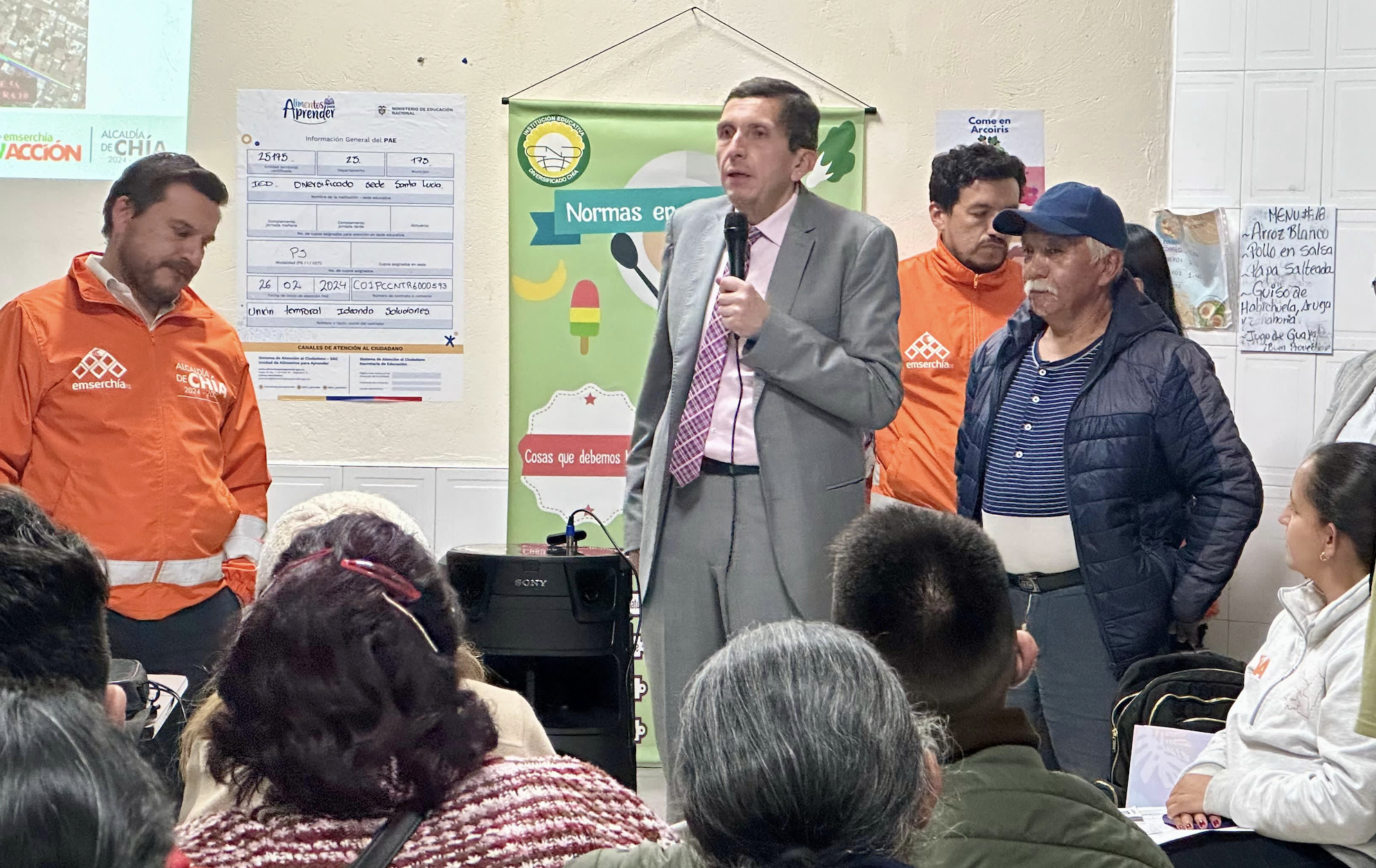 Inició la socialización de obras de alcantarillado en el barrio La Lorena