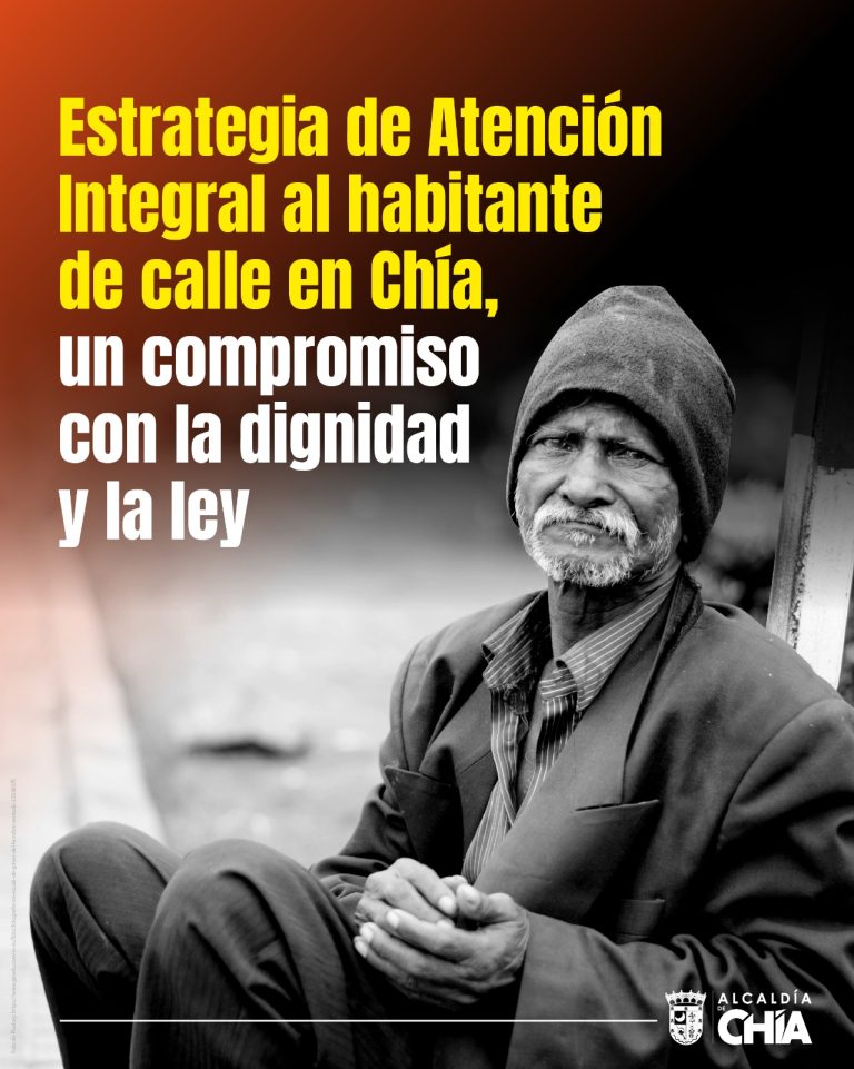 Continúa la Estrategia de Atención Integral al habitante de calle en chía