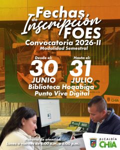 Llega la nueva convocatoria FOES 2026-II: conozca los requisitos para postularse