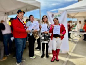 Más de 350 comerciantes participaron en la Feria de la Inocuidad, 85 recibieron certificación