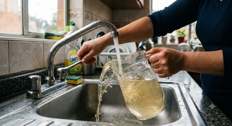 EMSERCHÍA y la Alcaldía aclaran la coloración del agua y entregan parte de tranquilidad