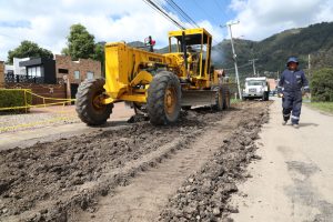 Obras Públicas adelanta nuevas intervenciones viales en Chía